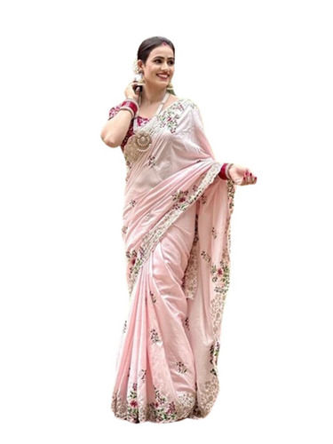 Embroidered Silk Sarees