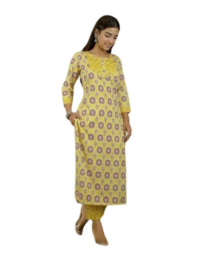 Mandala Printed Cotton Kurti 