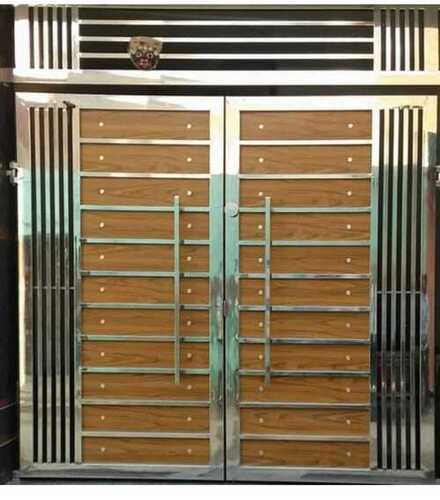 Home Mild Steel Swing Door