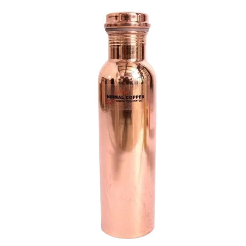 Mirror Polish Copper Water Bottle 1000 ml