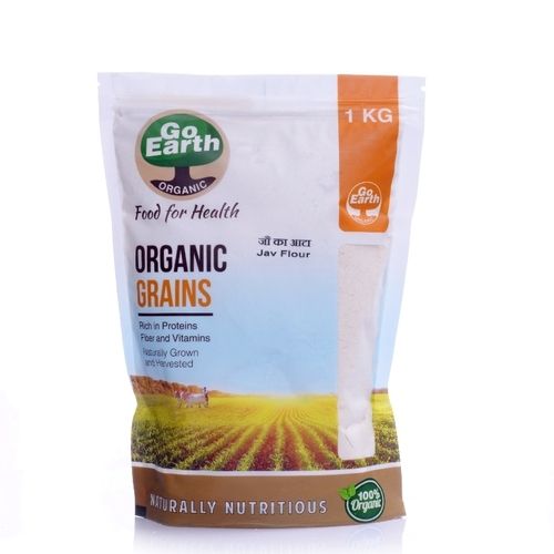 GO EARTH ORGANIC Indian Origin Organic Jav Flour Barley Flour 1kg