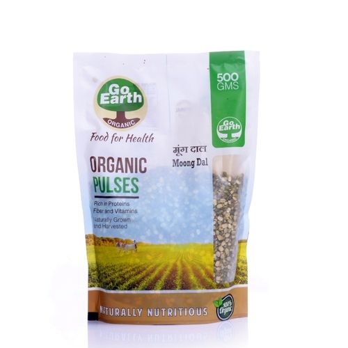 Organic Moong Dal Chilka 500 Gram