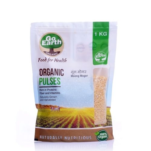 Organic Moong Dal Yellow Moong Dal Washed 1 Kg By Go Earth Organic