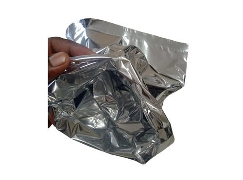 Plastic Silver pouch