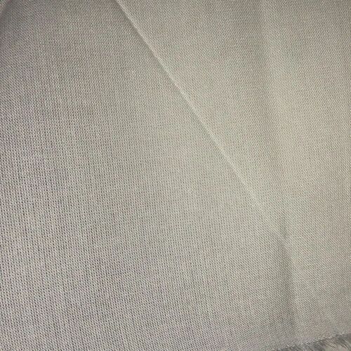 Grey Color Plain Pattern Pure Cotton Grey Fabric For Clothing