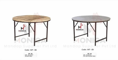 Wood round table for Home Hotel