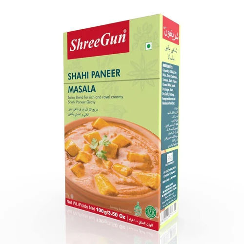 ShreeGun Shahi Paneer Masala, Pack Size 100 gm