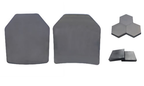 Sic Sisic Rbsic Bulletproof Plate - Color: Dark Grey To Black