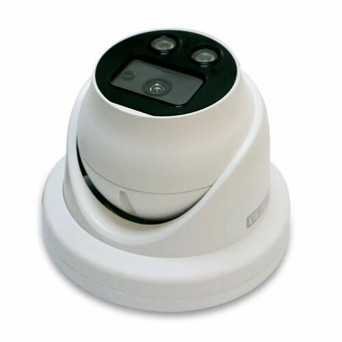 White Round Surveillance Camera