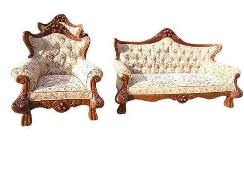 Five Seater Wooden Carved Sofa Set