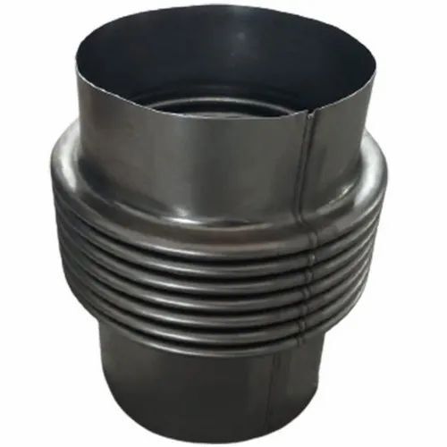 Low Noise And Longer Functional Life Exhaust Flex Bellows - Carbon Steel, Various Sizes, Silver Color, Painted Finish | Low Maintenance, Optimum Quality