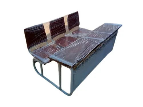 Mild Steel Three Seater School Bench