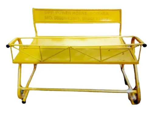 Yellow 3 Seater School Bench