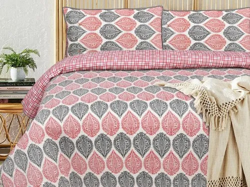 Anti Shrink Cotton Quilted Bed Cover