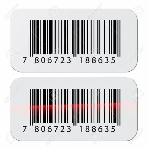 Eco Friendly And Light Weight Barcode Label