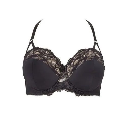 Black Padded Ladies Bra