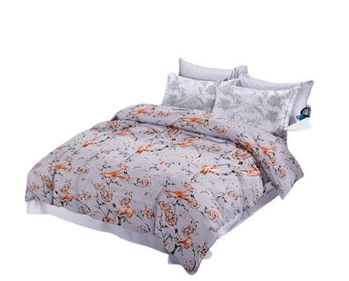 Flower Printed Cotton Bed Sheet Set