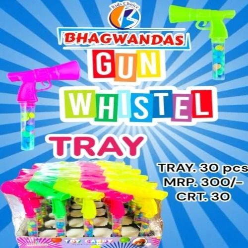 GUN WHISTEL CANDY TOY