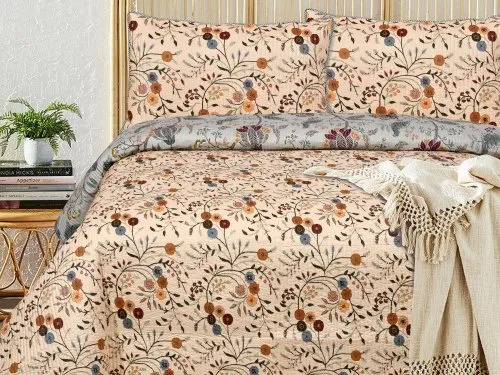 King Size Cotton Quilted Bed Cover