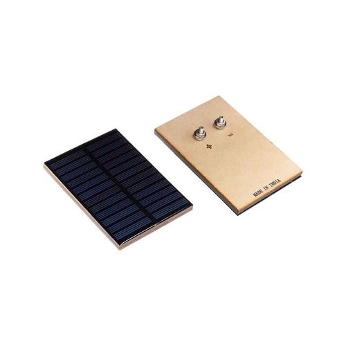 6v 180mah Rectangle Shape Mini Solar Panel With Wire Connection Bolts