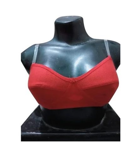 Daily Wear Skin-Friendly Regular Fit Hosiery Plain 3/4th Coverage Non-Padded Ladies Bra