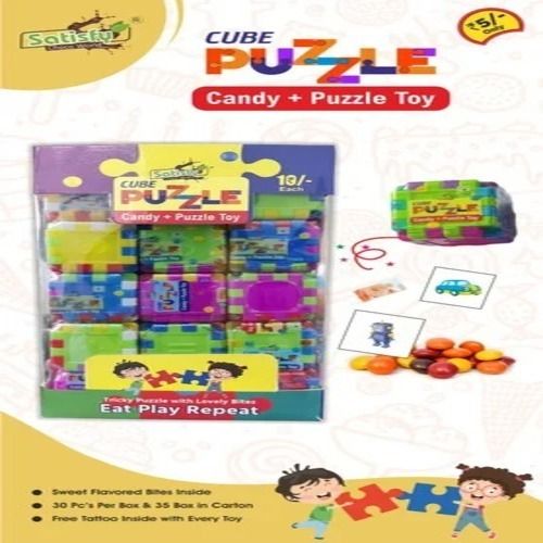 Small Puzzle Cube Soft Candy 