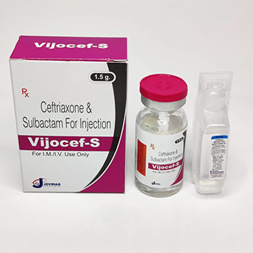 Vijocef-S Ceftriaxone And Sulbactam Injection 1.5gm