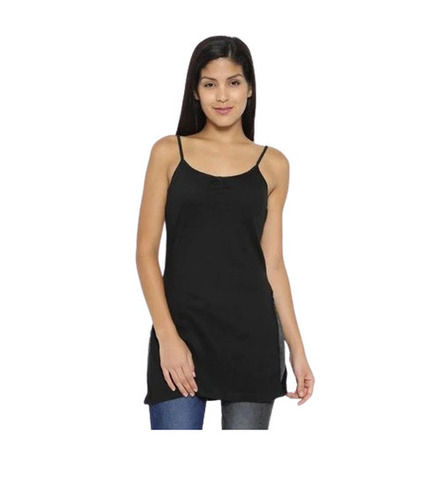 Daily Wear Skin-Friendly Regular Fit Sleeveless Plain Breathable Cotton Ladies Camisoles Top