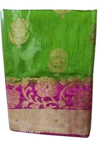 Party Wear Banarasi Stone Work Fancy Saree - Pattern: Printed