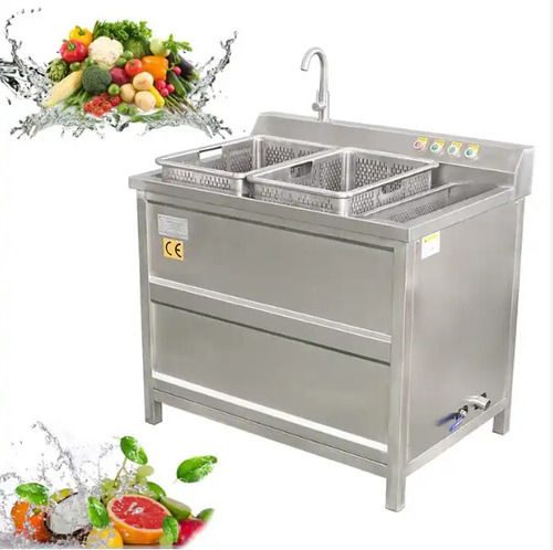 WASC-10 Small Fruit And Vegetable Disinfection And Cleaning Machine Single Cylinder