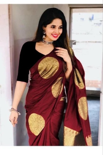 Banarasi Soft Silk Weaving Saree