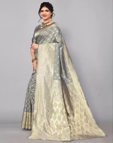 Beautiful Soft Silk Weaving Saree - Premium Silk Fabric, Various Colors | Wrinkle Free, Color Fast, Perfect for Gifting