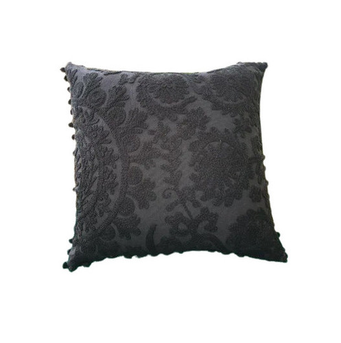 Light Weighted Square Shape Washable Soft Cotton Embroidered Decorative Cushion Cover