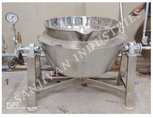 Stainless Steel Commercial Kitchen Kalakand Kadai