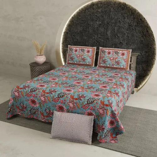 Cotton Printed Chartook Bedsheet