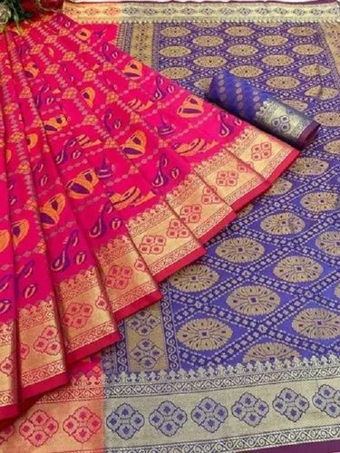 Designer Banarasi Patola Silk Saree