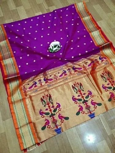 Designer Silk Gadwal saree