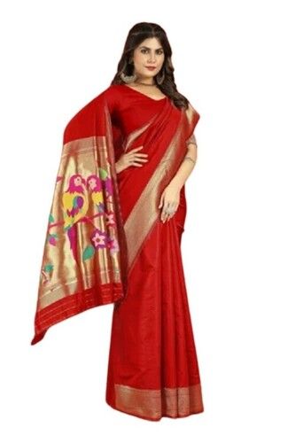 Fancy Paithani Silk Saree