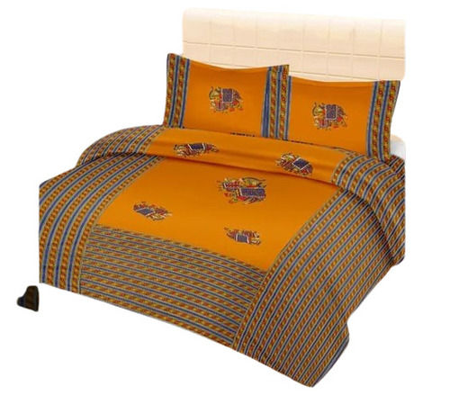 cotton printed bed sheet