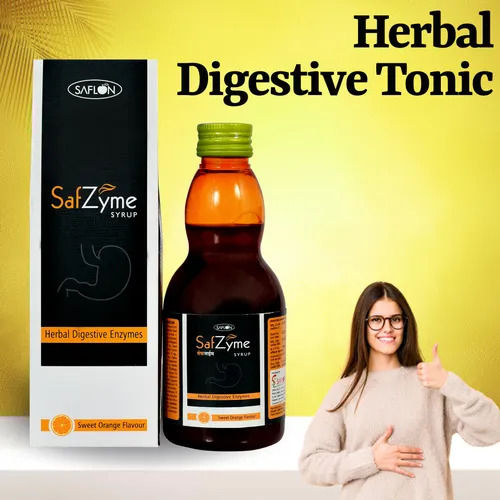 Herbal Digestive Enzyme Syrup, Pack Size 200 ml