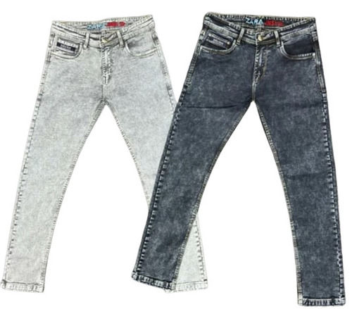 Mens Stretchable Slim Fit Denim Jeans