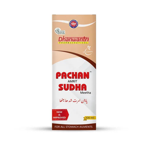 Panchan Amrit Sudha Meetha Ayurvedic Digestive Syrup, 200 Ml