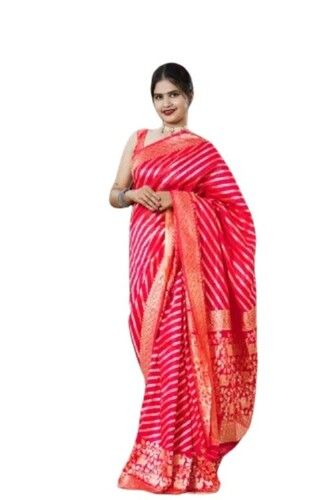 Party Wear Litchi Silk Saree