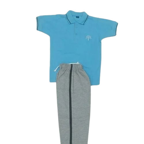 Grey & Blue Podar School Uniform