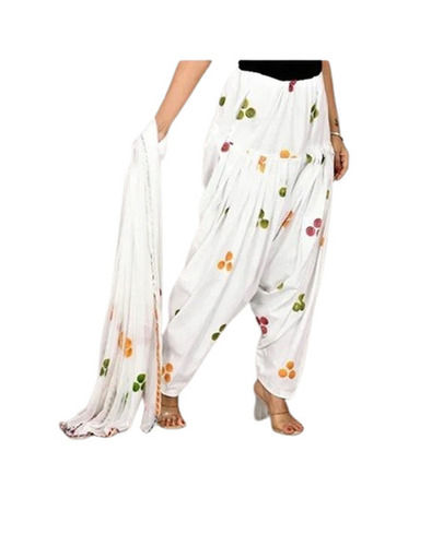 White Patiala Salwar