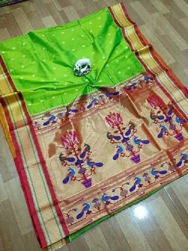 Wrinkle Free Silk Gadwal Saree