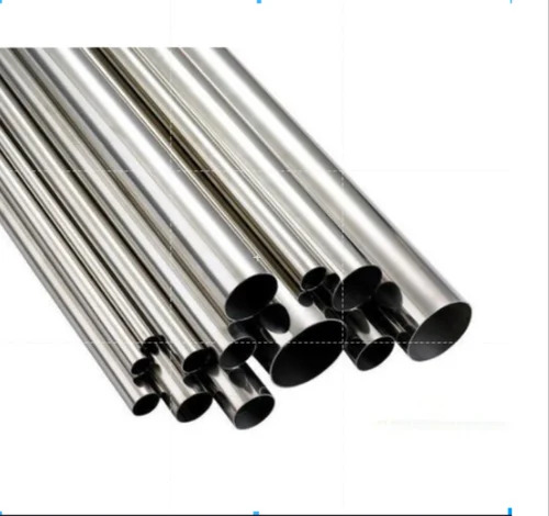 316 Stainless Steel Round Pipes - Seamless, Rust Free, Corrosion Resistant, High Strength, Durable Design | Silver Finish, Ideal for Durable Applications