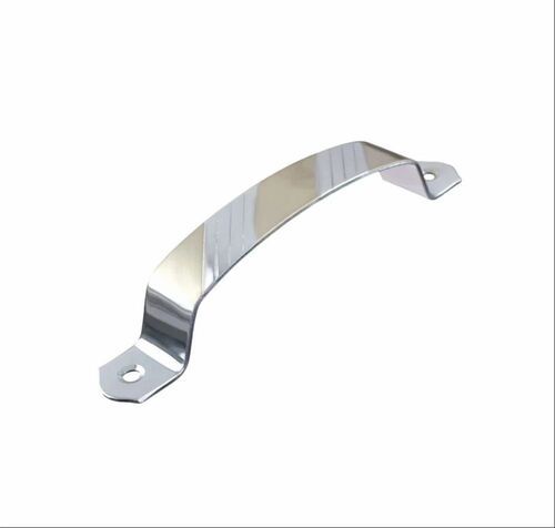 Steel Door Handles - Corrosion Resistant Rust Free Stainless Steel | Silver Finish, Ideal for Door Applications