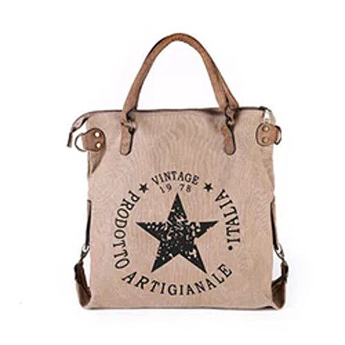 Eco Friendly Printed Jute College Bag