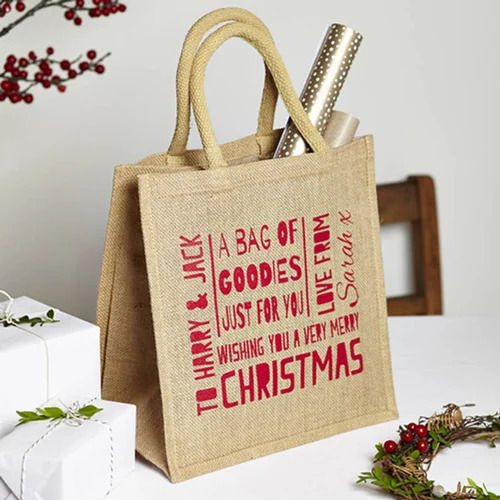 Easy To Clean Printed Jute Gunny Bags